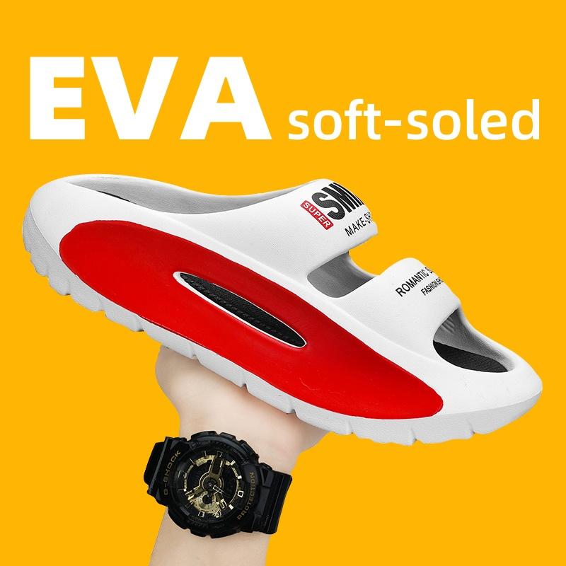 Summer 2024 Designable Men's shoes Non-slip Thick soles Outdoor Slippers Casual Printing New Design Men Women slippers on offer