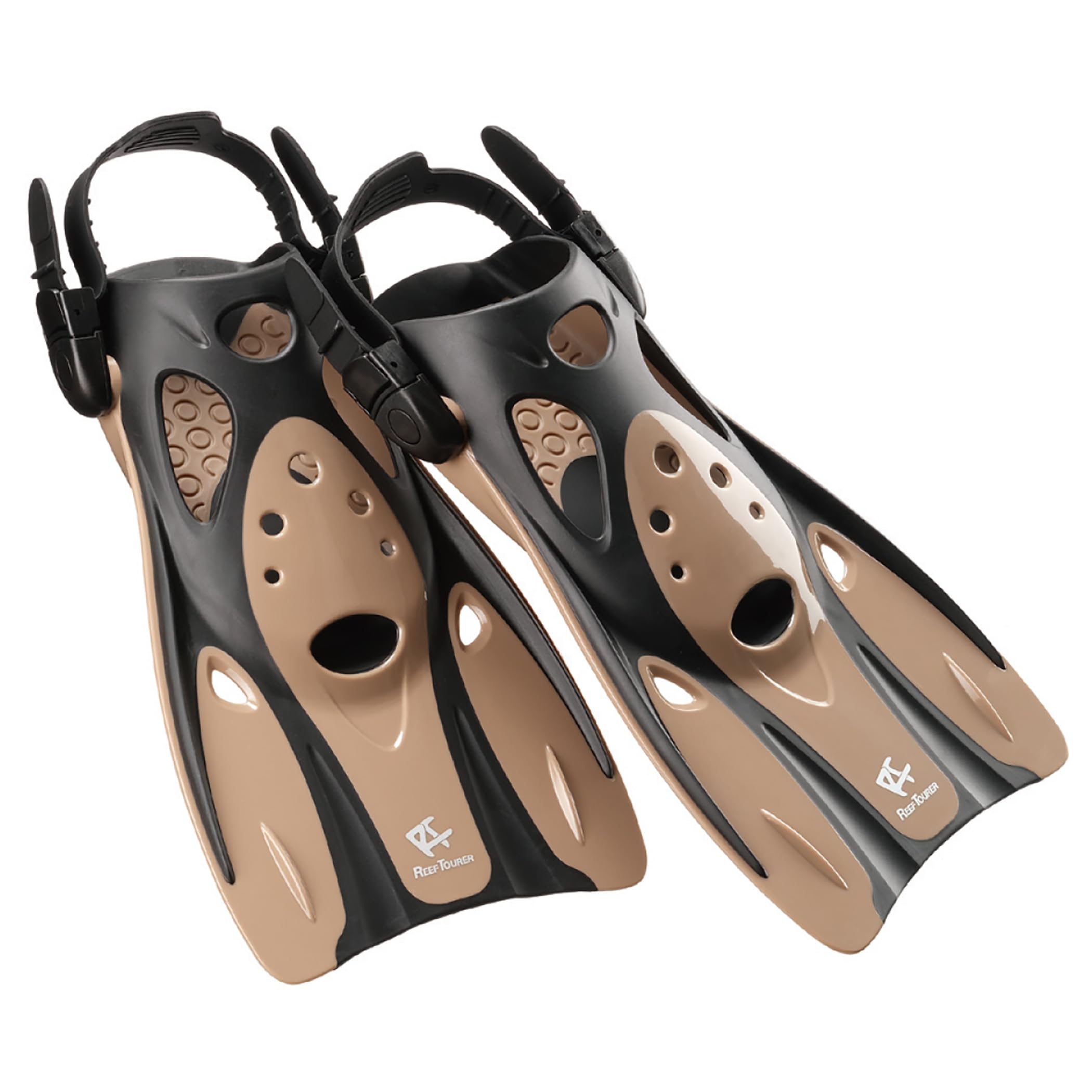 

REEF TOURER Ласты для снорклинга Ласты с ремешком Ласты Легкий Компактный тип Размер L Коричневый RF0106