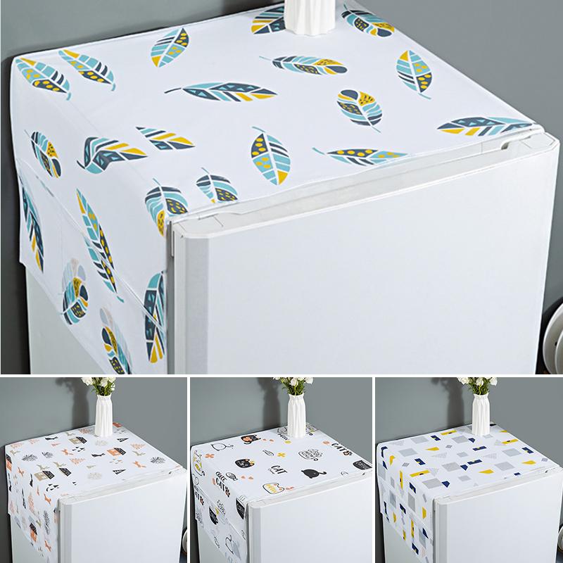 1PC Cartoon Pattern Dirt-Resistant Color Printing Reusable Storage Home Decoration Waterproof Kitchen PEVA Durable 130x55cm