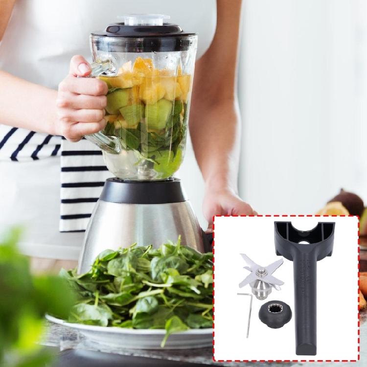 Premium Stainless Steel Blade Replacement Part Easy Installation Drive Socket Blender Accessory Suitable for Blenders