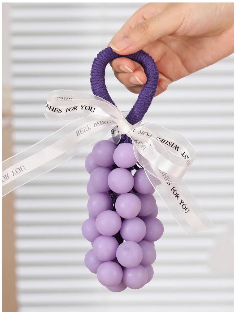 Handgefertigte Traubenduft-Macaron-Seife - Geburtstagsgeschenk & Badezimmerdekoration, Kreativer personalisierter Party-Gastgeschenk-String.