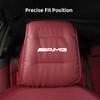 1Pcs Car Seat Headrest Protector Auto Pillow Cover For Benz AMG CLA GLA GLB EQB EQE Brabus GLK GLE A B C E Class A180 W214 W221 UO2