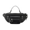 New LiNing Synthetic Leather One Shoulder Crossbody Sling Bags Regular Unisex Black ABDS533-1