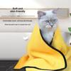 Pet Towels for Dogs and Cats - Absorbent, Quick-Drying Coral Fleece Bath Towels - Thick and Soft
