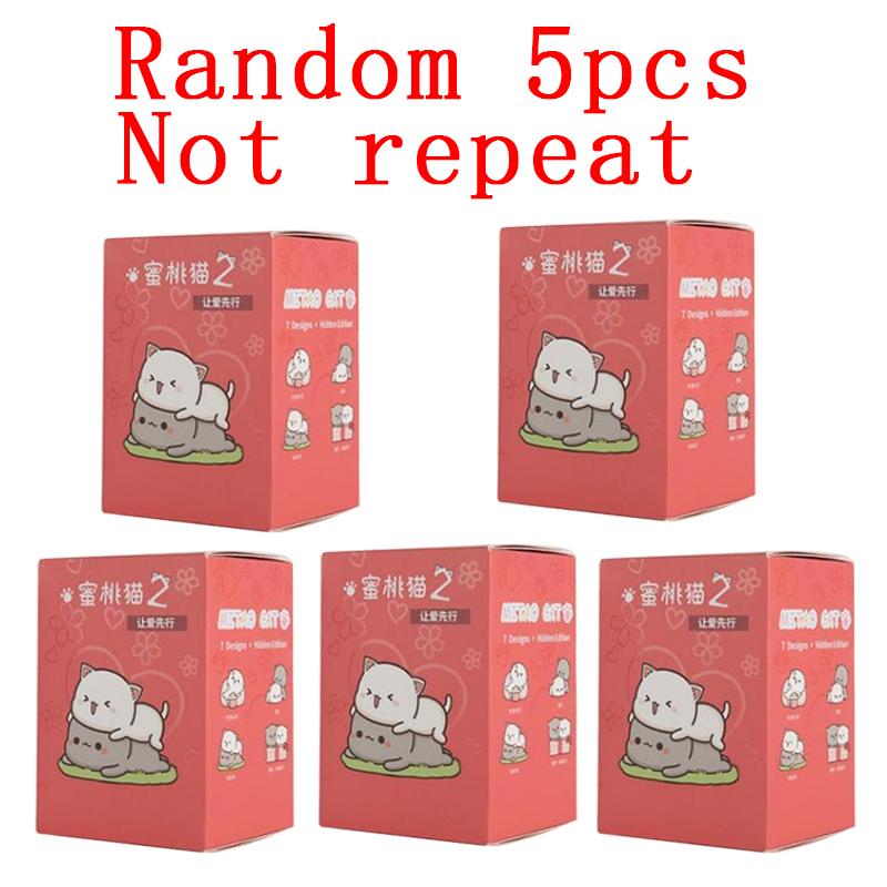 Mitao Cat 2 Season Lucky Cat Cheap Cute Cat Blind Box Toys Surprise Figure Doll Home Deroc