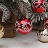 10 Box Christmas Tree Hanging Decoration Colorful Decorative Baubles Stylish Window and Door Ornament Party Supplies