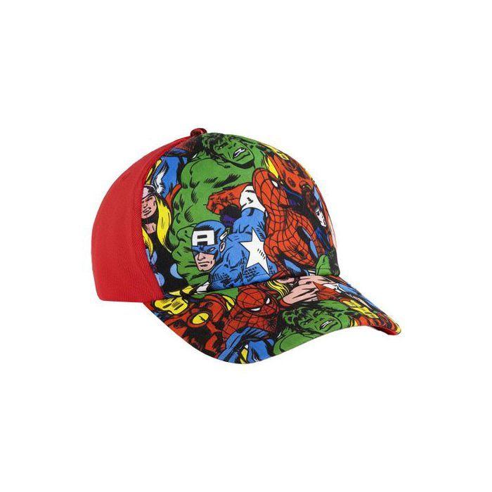 Ensemble lunettes de soleil - MARVEL - AVENGERS - Casquette rouge - Protection UV - Enfant 3 ans+