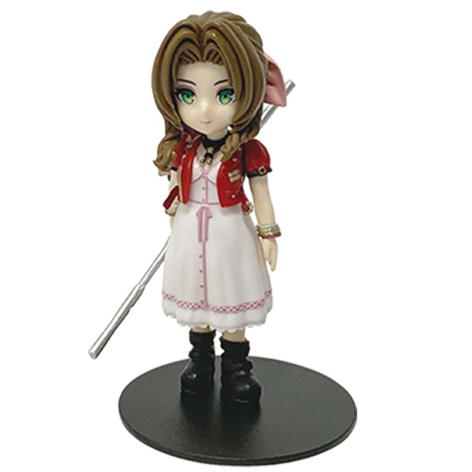 Final Fantasy Vii Rebirth Merchandise Q Chocobo Figures Of Tifa Zack Cloud And Aerith Plush Toys And Keychain Gifts