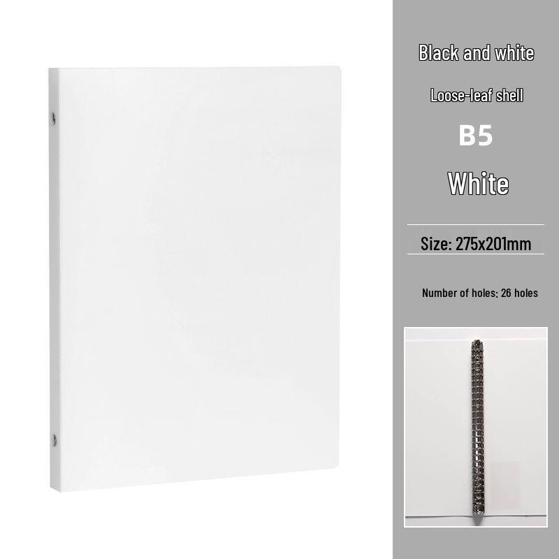 Smooth Loose-Leaf Notebook with Removable Pages for Postgraduate Exams