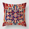 Home Decor Colorful Ethnic Pattern Digital Print Pillow Covers Pattern Cushion Cover Suitable for Sofa Bedroom Car Pillow Cover