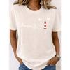 Fashion Women Retro Creative Lighthouse Seagull Print T Shirt Funny Casual O-neck Short Sleeves T-shirt Summer Female Tee Shirt