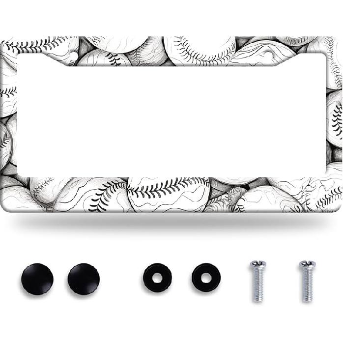 I Hope Something Good Happens To You Today License Plate Frame Funny Text License Plate Frames Stainless Steel Accessories Cars Decor With 2 Holes