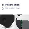 kwmobile Earphone Case Compatible with CMF by Nothing Nothing Ear 2024 Wireless Drop Black - Earphones, Silicone, Protection,