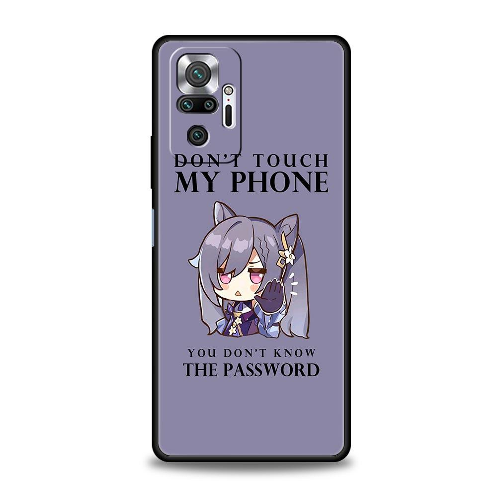 

Phone Case For Xiaomi Redmi Note 14 13 12 5G 9S 9 10 11 Pro Plus 4G 9T 14C 13C 12C 10C 9C 9A Genshin Impact Kawaii Cartoon Role Redmi Note 14