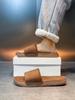 Men's Retro Plush Cotton Slippers - Casual, Comfortable, Versatile, and Perfect for Home or Outdoor Use.