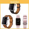 Apple Watch 8 Leather Strap For Single Loop Crosshatch Genuine Leather Band For 38mm And 42mm