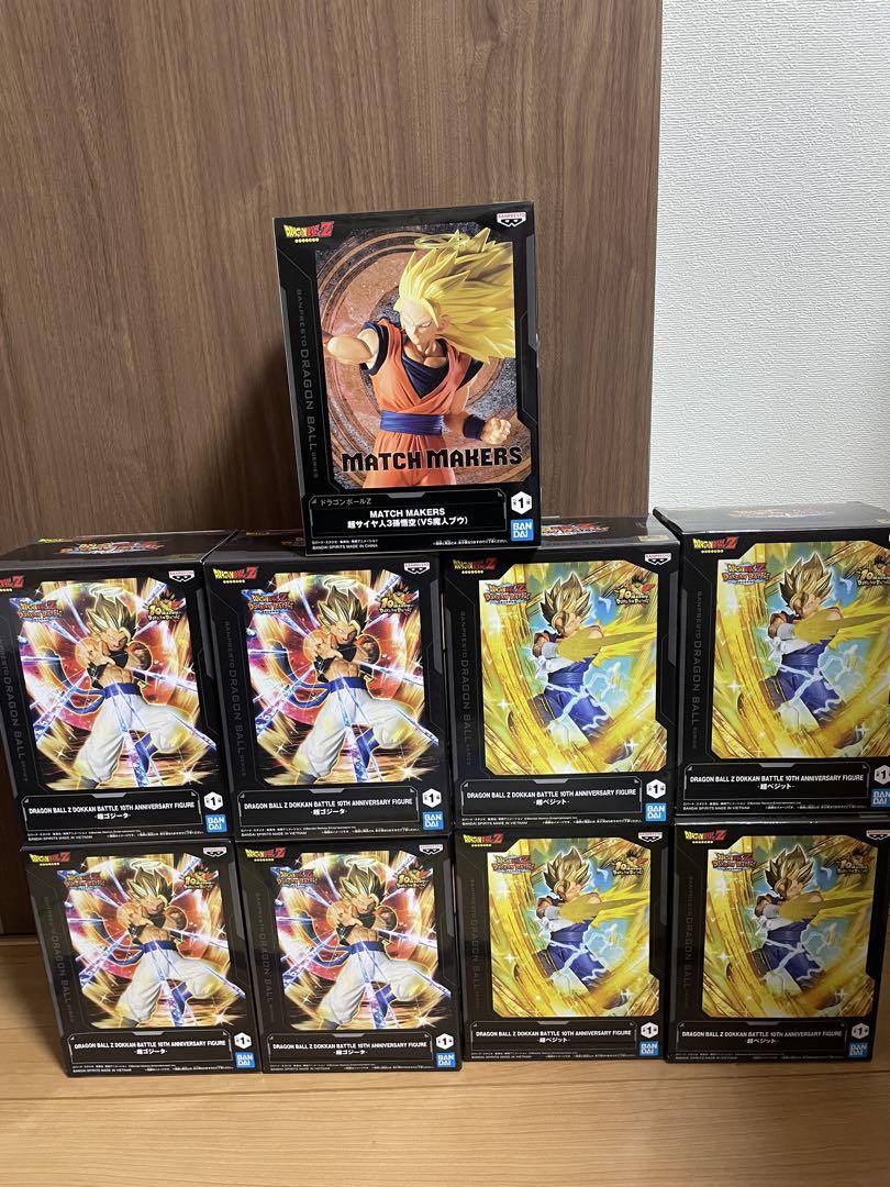 

[USED] Dragon Ball Z Dokkan Battle Super Gogeta, Super Vegito, and 9 other figures