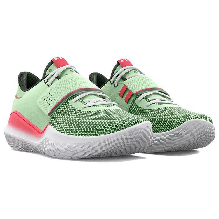 Under Armour Flow FUTR X Aqua Foam Bílé Unisex Tenisky Zelené 3024968-300