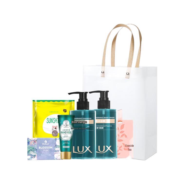 Lux Lily & Bergamot Scented Body Wash Gift Set 750g