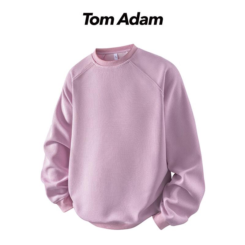 TOM ADAM Retro Casual Loose-Fit Pullover Sweatshirt