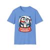 Unisex Softstyle T-Shirt Cute Penguin Family Snow Globe Christmas Holiday