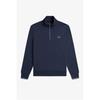 Fred Perry Mens Logo Half Zip Sweatshirt