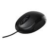 Souris optique Hama MC-100 - 3 boutons - filaire - USB - noir