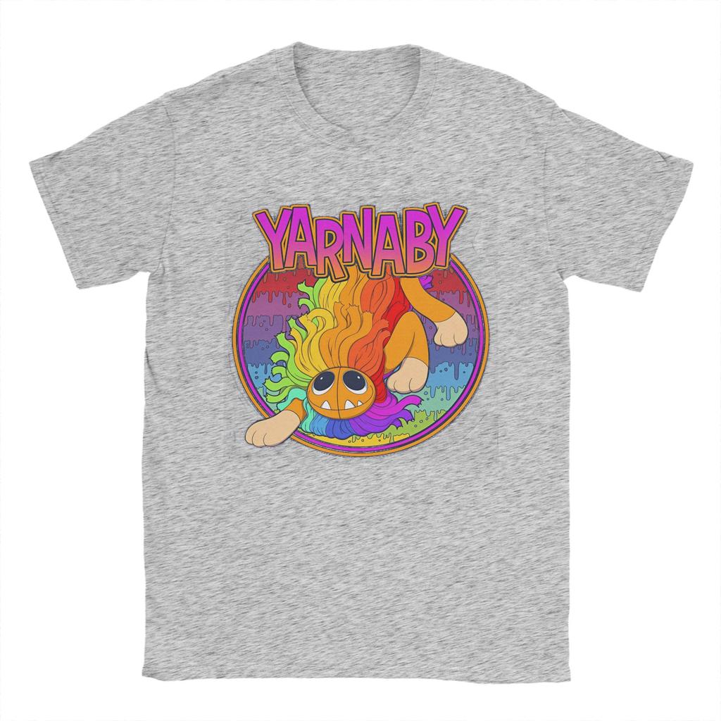 Yarnaby Tričko Poppys Hippie Trička Krátký Rukáv Vtipná Topy Letní Bavlna Kulatý Výstřih Oversized Trička