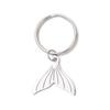 Sea Ocean Whale Pendant Stainless Steel Charms Keychains Accessories Trendy Jewelry Keyrings For Women Girl Decor Kids Gifts