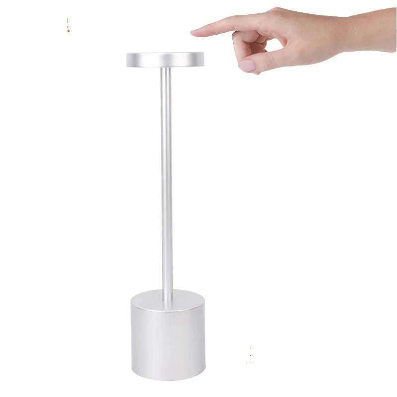 Touch Led Bar Table Light for Bedroom Bedside Coffee Store Restaurant Industrial Deco Lighting Fixture Modern Dimmable Desk Lamp