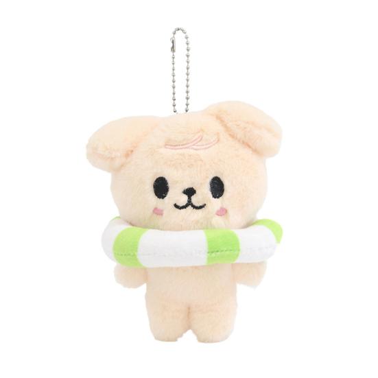 

Keychain Plush Pendant Anime Stuffed Figure Wearing Swim Ring Throw Pillows Keychain Pendant Room Party Home Decor H