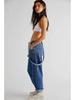 Tuta in Denim Casual Larga da Donna - Cross 2025 Moda Europea