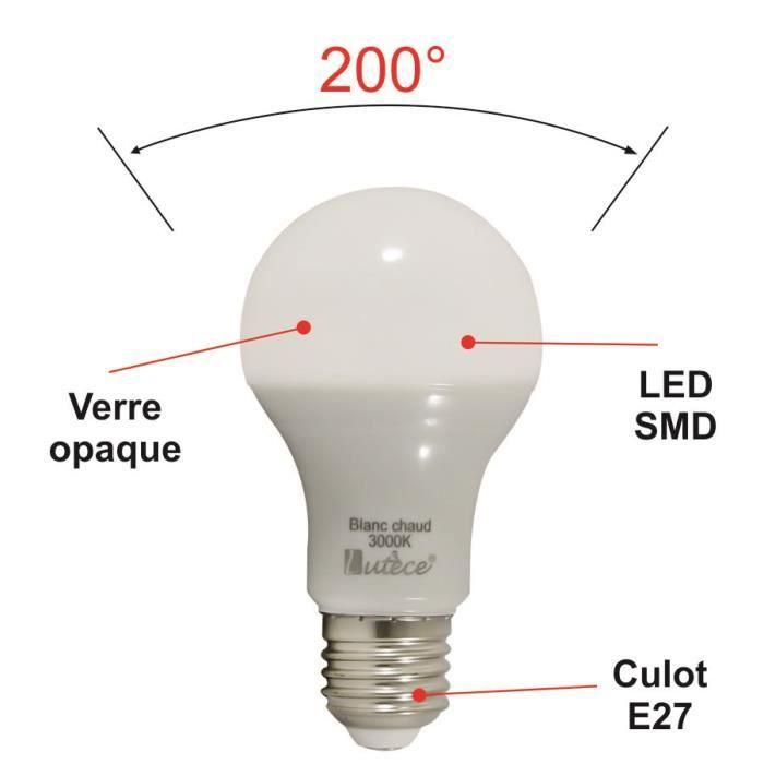 Ampoule LED E27 - Haute Qualité - 14W - 1521Lm - Blanc Chaud - Garantie 5 Ans
