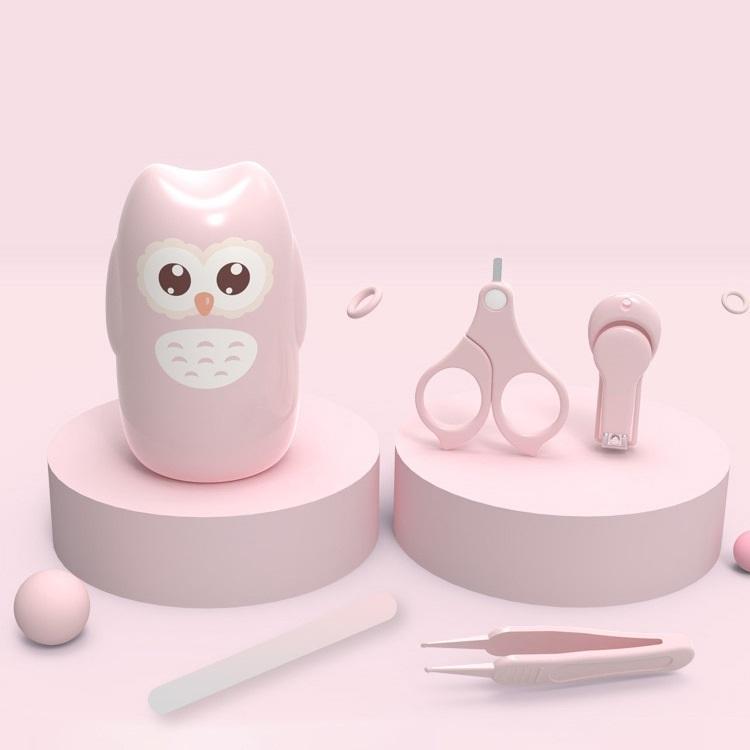 

Dr.isla Newborn Nail Scissor Baby Nail Care Tool Kid Safe Portable Nail Clipper Trimmer Tweezer with Box Children Manicure Kit розовый