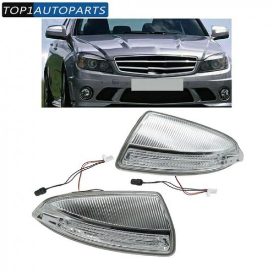 For Benz X164 GL350 GL450 GL550 2pcs Door Side Mirror Turn Signal Lamp Light