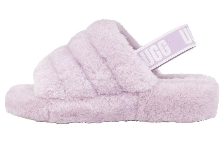 UGG FLUFF YEAH Стильная Сандалия Женская California Purple 1095119-CATR 38
