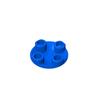 Non-Toxic Moc 10Pcs 2654 Round 2X2 Building Blocks With Rounded Bottom Boat Plate Bricks Particle Puzzle Toy Children Birthday Kid Gifts