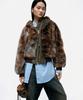 Adsb Andersson Bell Vanessa Fur N2B Jacket Awa728W(Brown)