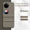 Official Leather Case For Huawei P60 Pocket Case Retro Business Shell Phone Cover For Huawei P60 Pocket Cover