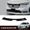 ABS  Black For Honda Vezel E:HEV HRV   Car Front Hood Bumper Lid Bonnet Grille Cover Trim   Front Cover Trim
