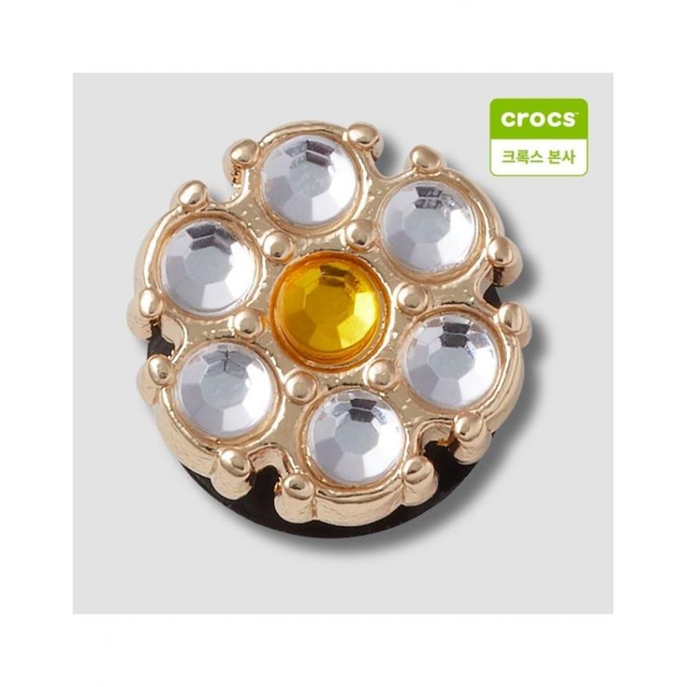 

Crocs Diamond Daisy Zibbitz Charm 10014453 onefree
