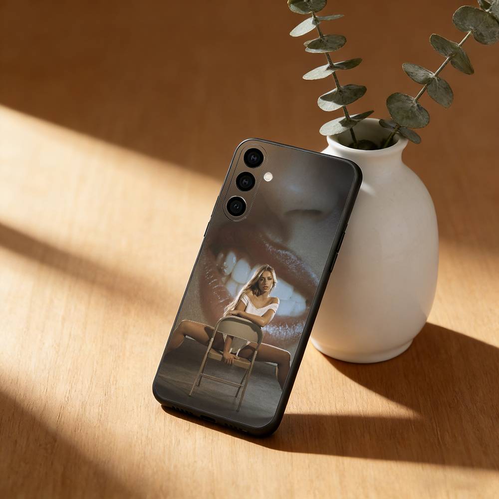 Popular Singer T-Tate McRae Phone Case For Samsung Galaxy A91,80,73,72 ,71,53,52,32 ,31,22,21s,20,Soft Black Case