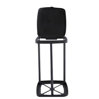 Pour Support Auxiliaire de Sac Poubelle Multifonctionnel Grande Capacité Pliable Poubelle Tube d'Insertion Support Poubelle Matériau PP