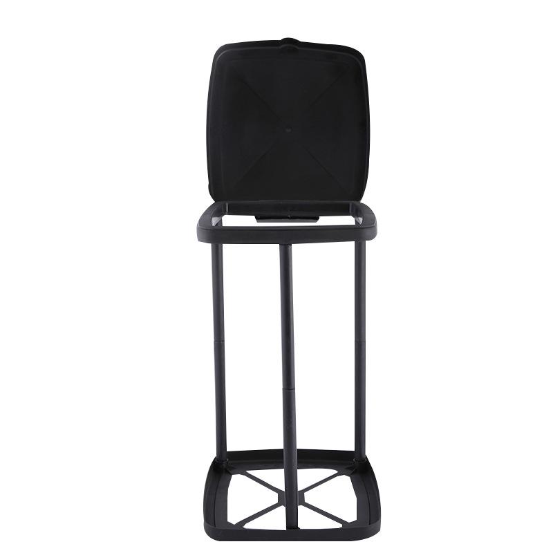 For Multi-functional Garbage Bag Auxiliary Rack Large Capacity Folding Trash Can Insert Tube Trash Rack PP Material