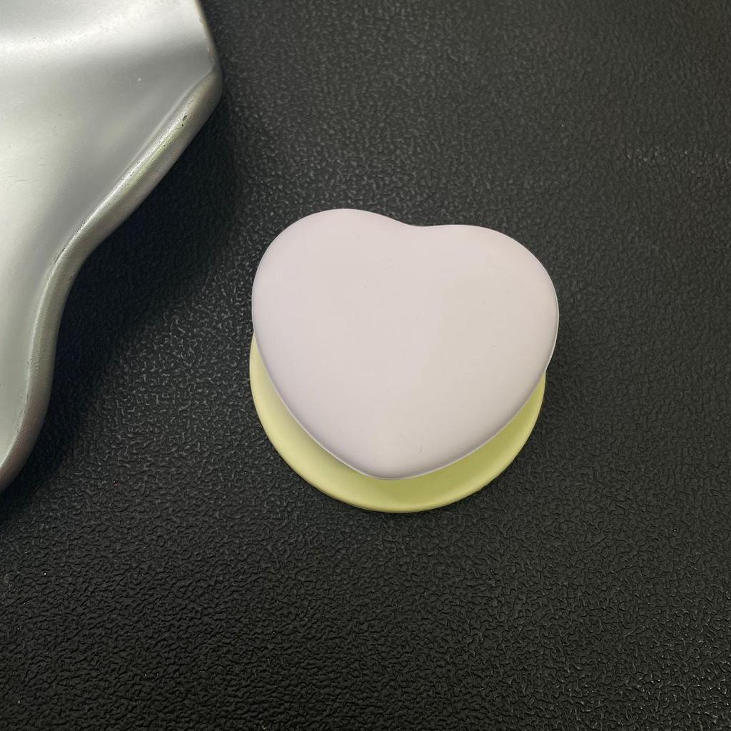 MagSafe Silicone Heart Phone Holder with Retractable Base for Apple and Android
