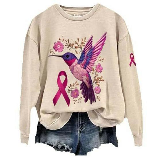 Women's Autumn/Winter Sparrow Print Velvet Hoodie
