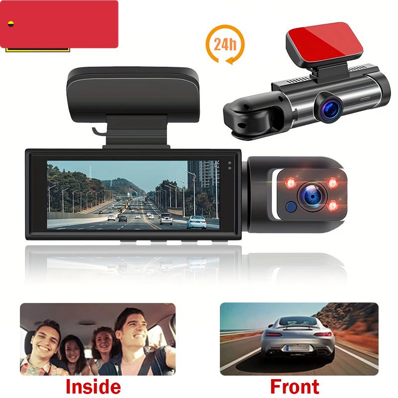 

Dual lens Car DVR Dash Camera for Car Black Box 1080P Video Recorder Cabin Dash Cam for Taxi