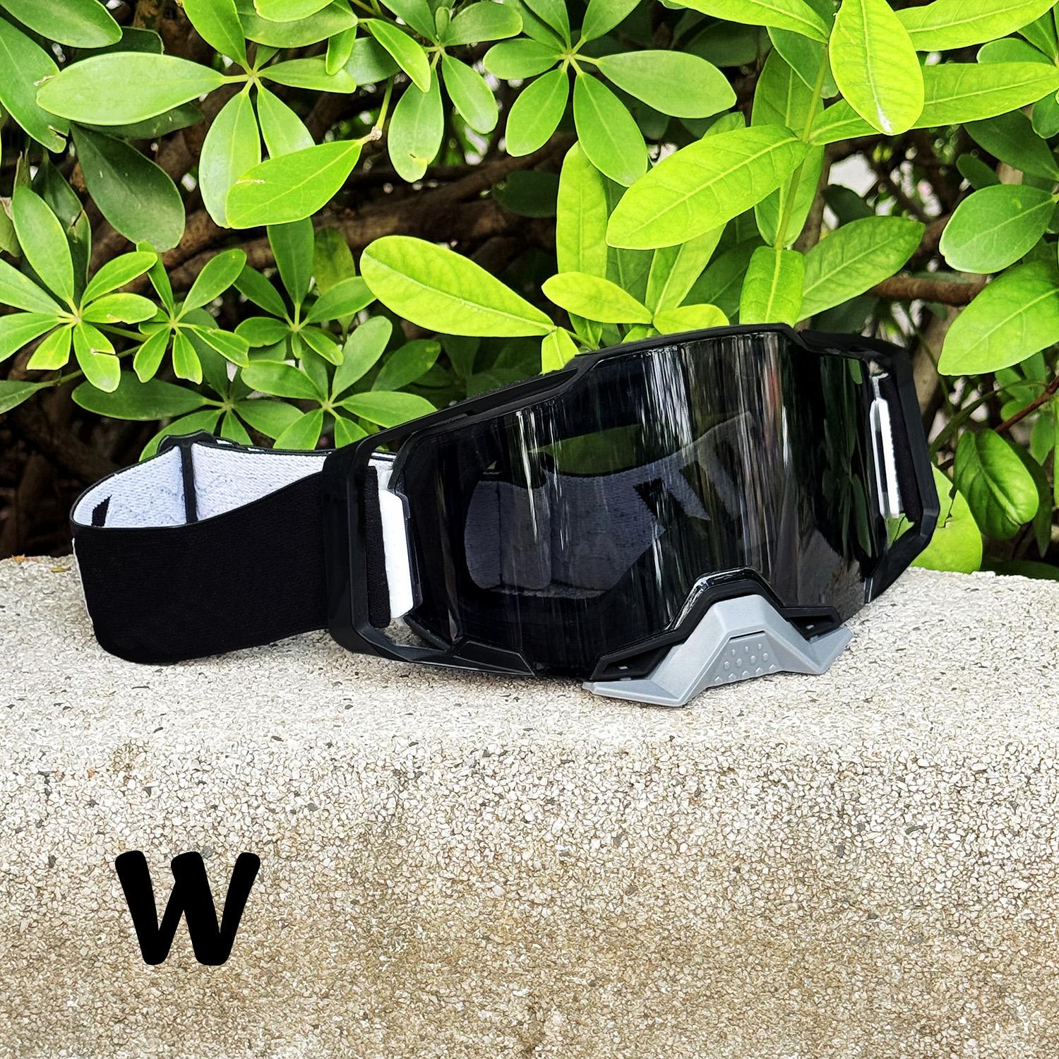 Motorcycle Goggles UV400 Dirt Bike Riding Glasses for Motocross Mountain Bike Cycling