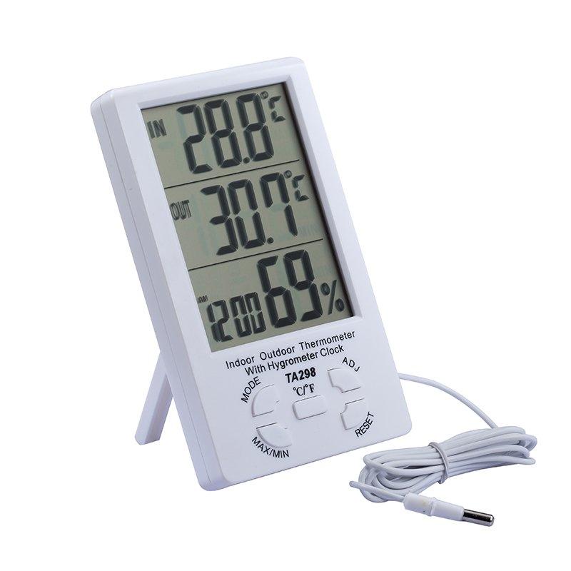 TA298 Digital LCD Humidity / Hygrometer and Thermometer with Extra