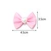 20pcs/lot Sweet Cute Colorful Ribbon Bows Polyester Bow Tie For Kids Girls DIY Jewelry Making Headwear Hairpin Gifts Accessories